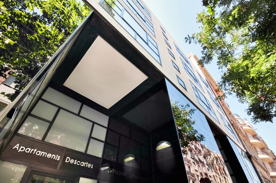 Apartamentos Descartes Barcelona Exteriör bild
